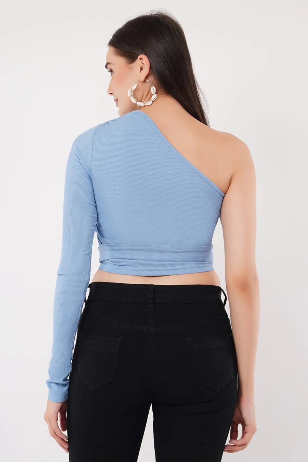 RIB ONE SHOULDER TOP2