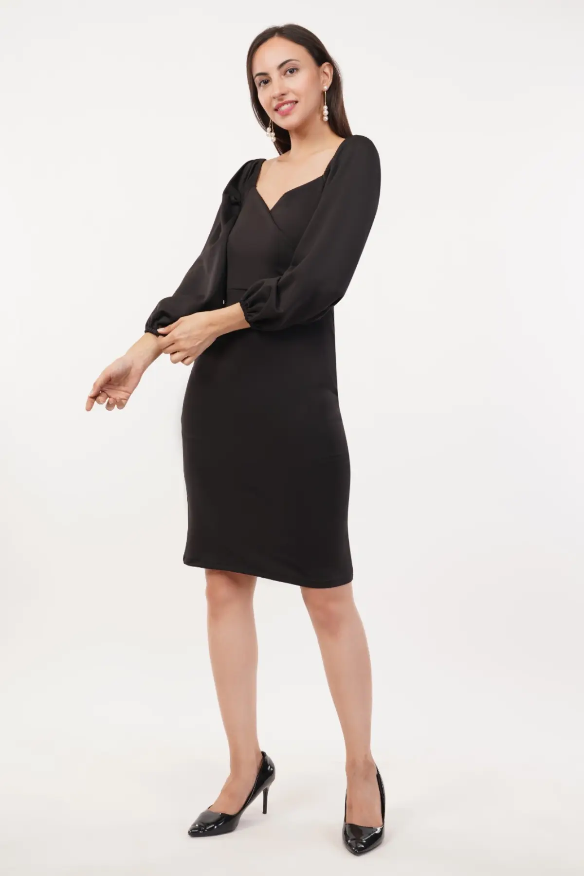 Clasi V-neck Tunic Dress