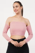 Off Sholder Crop top