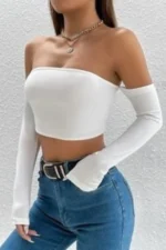 Off Sholder Crop top