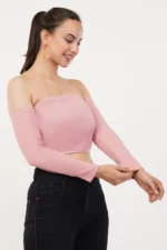 Off Sholder Crop top